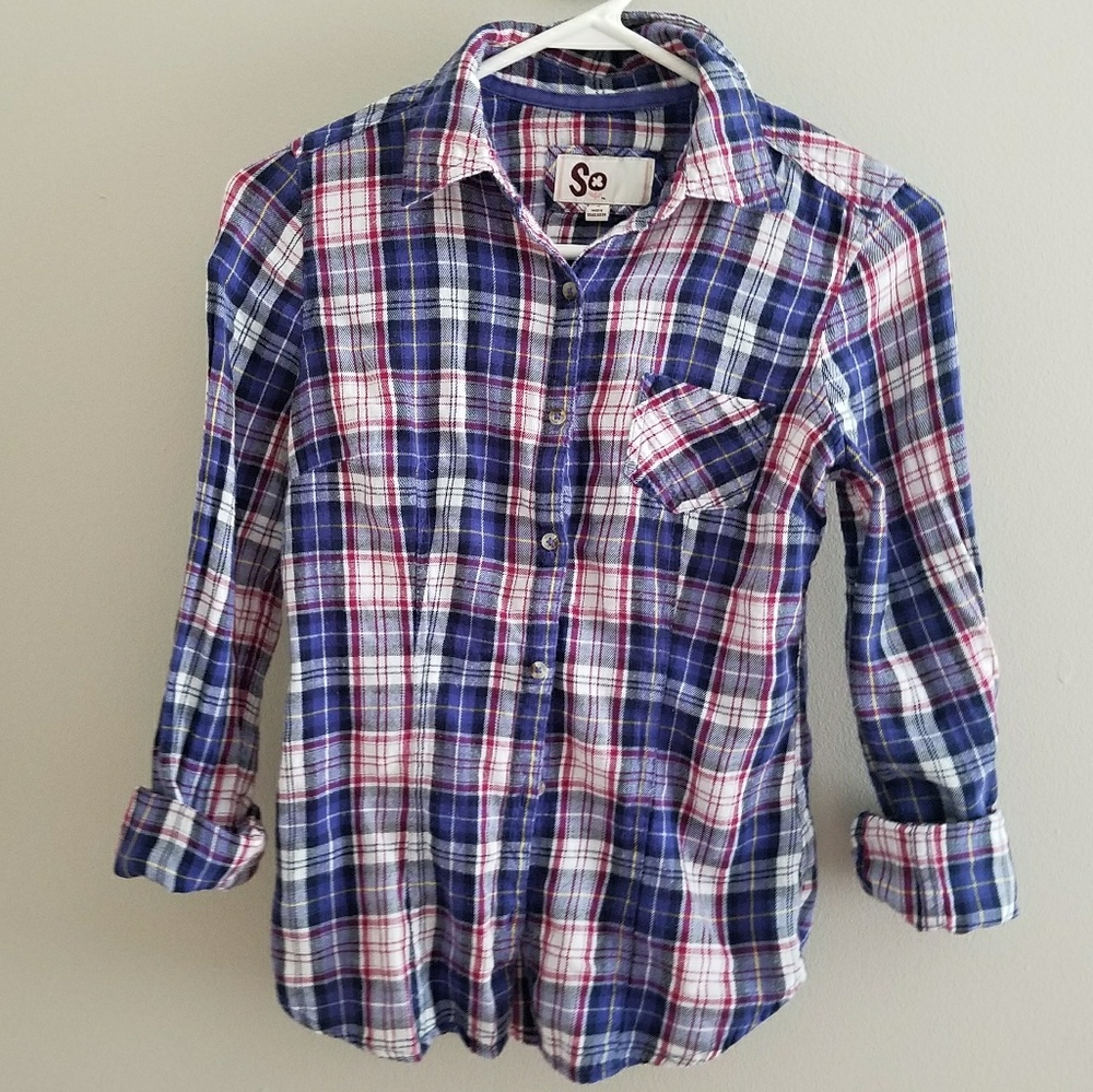 🍁Plaid shirt🍂 - Picture 2 of 5